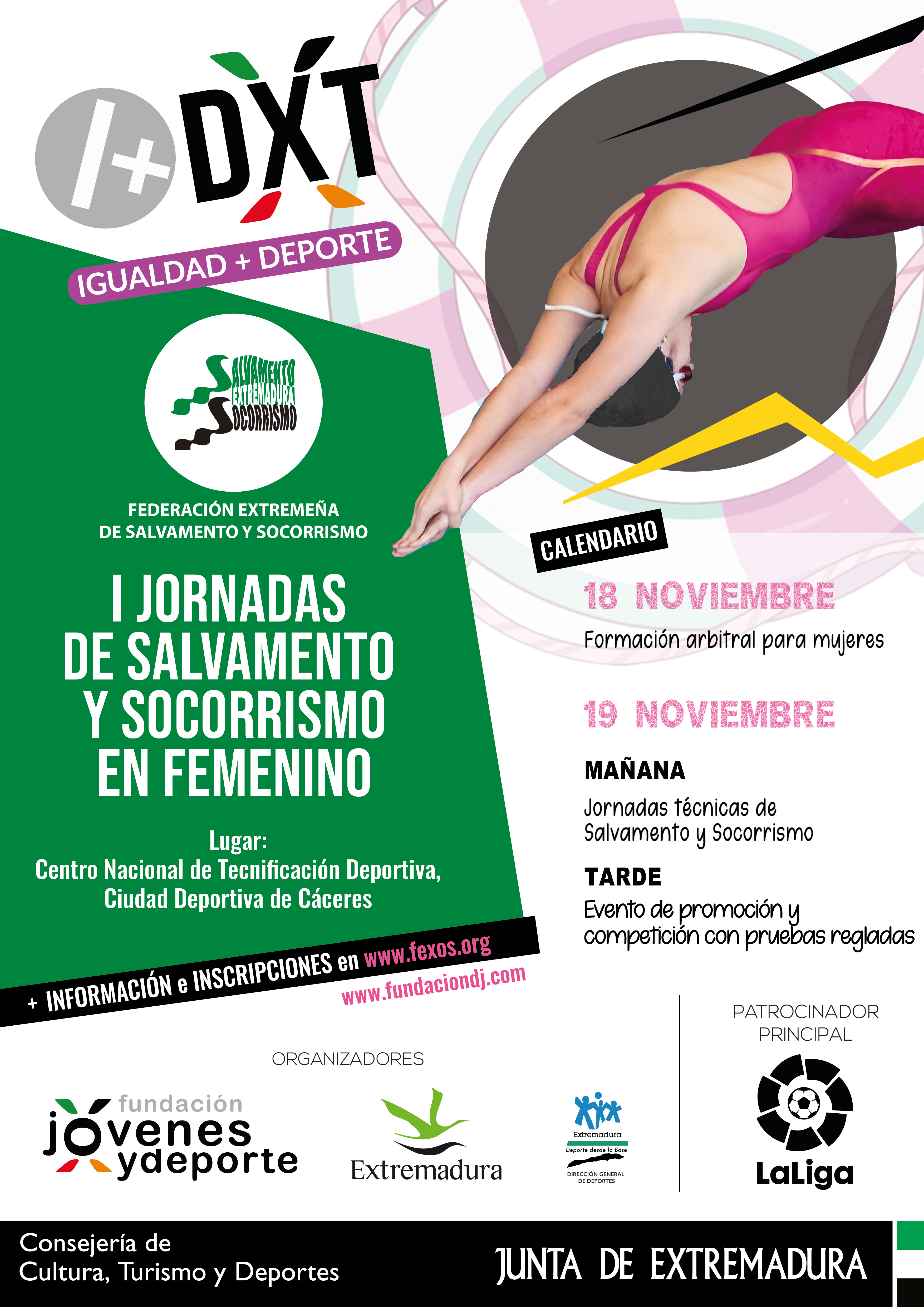 Jornadas Salvamento y Socorrismo en femenino