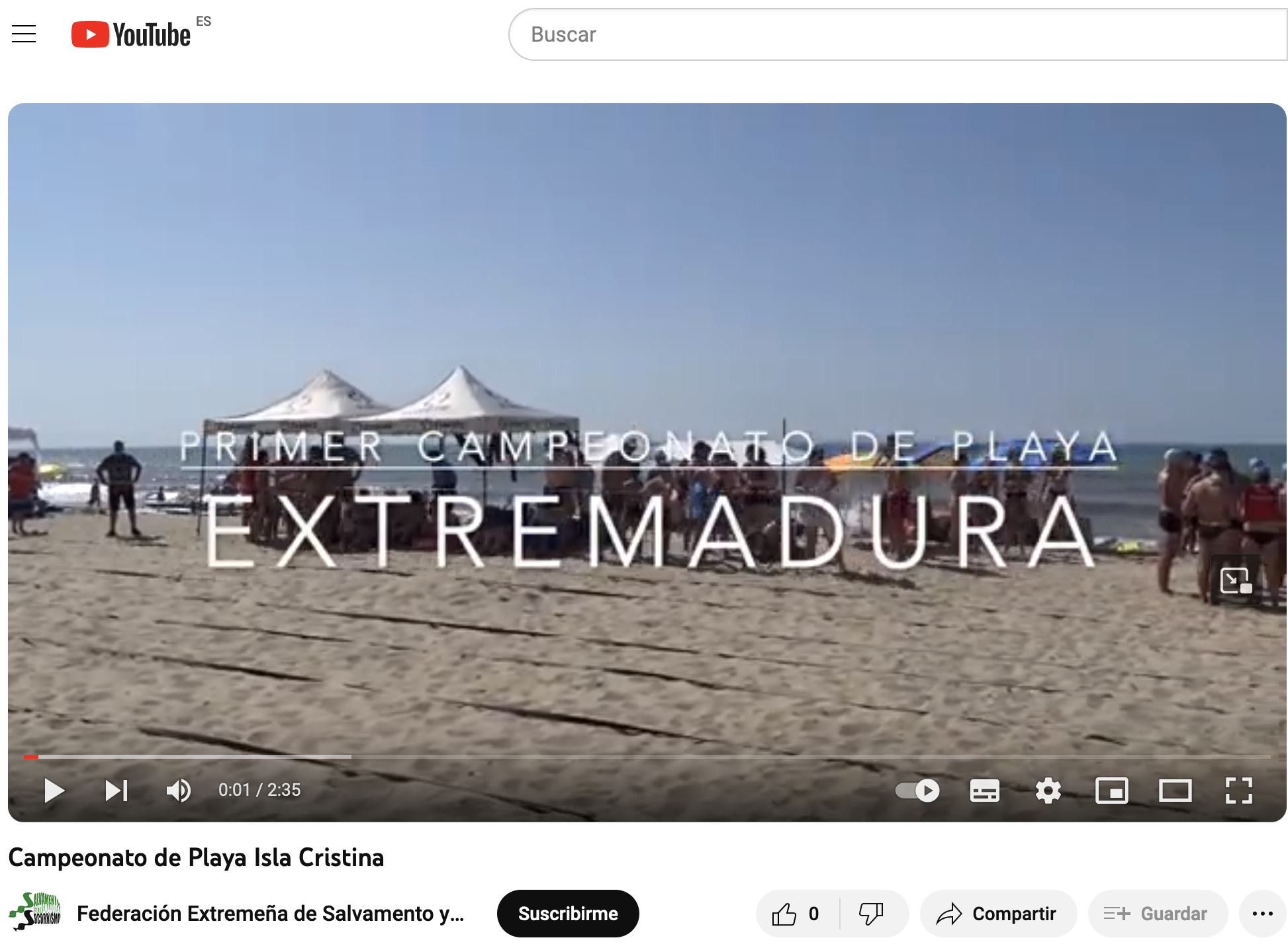 Nuevo canal de YouTube