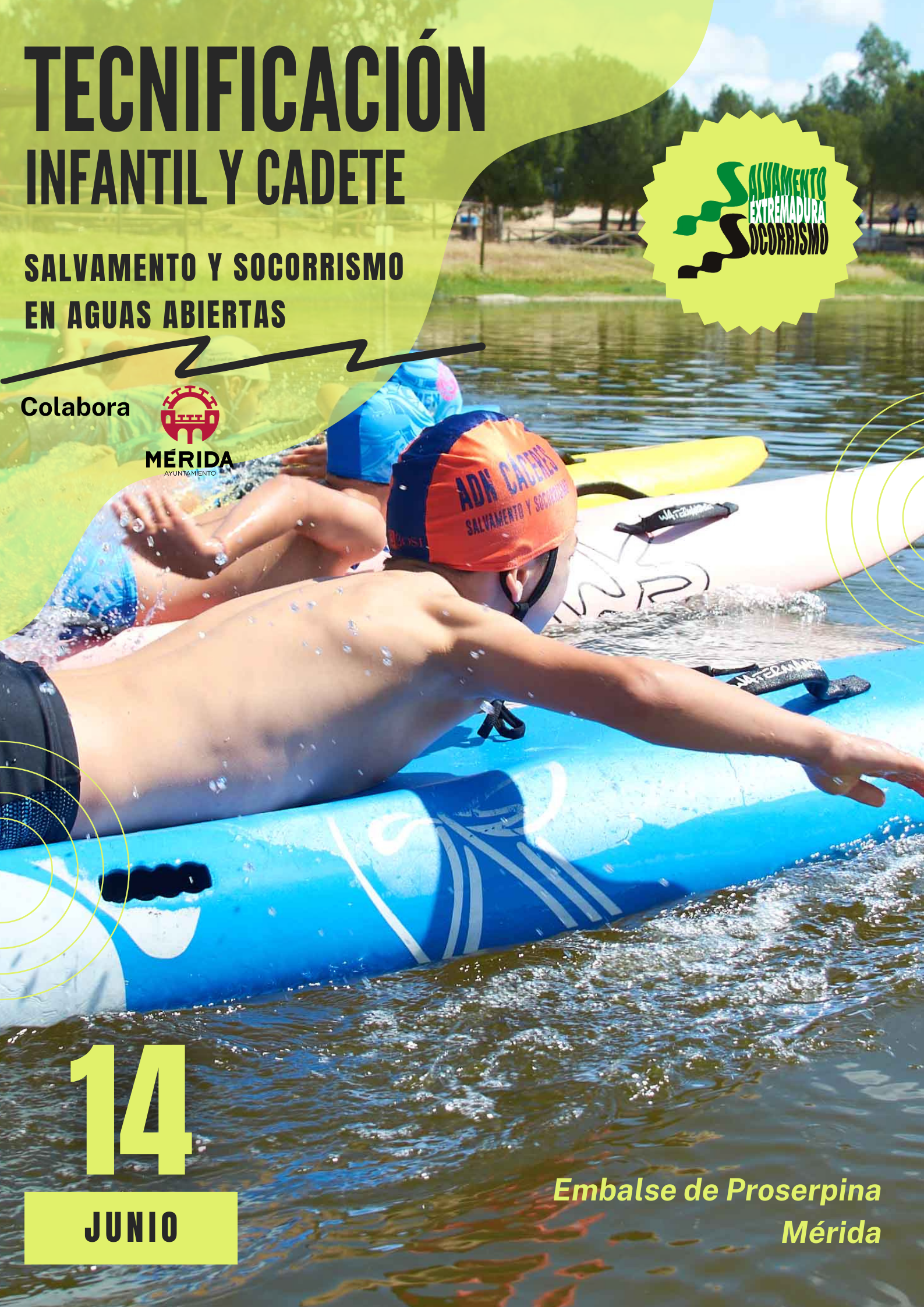 Concentración de Tecnificación de aguas abiertas