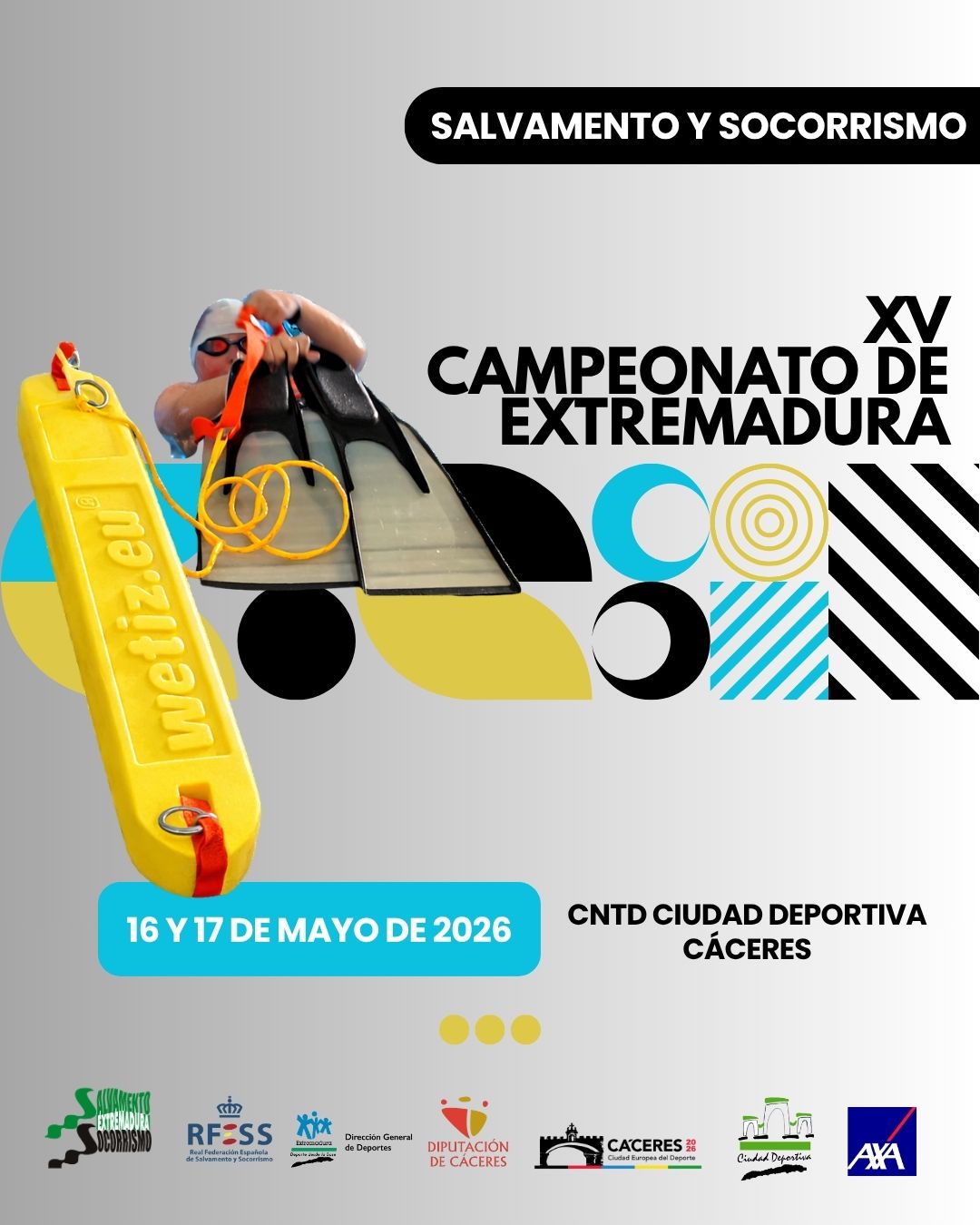 La élite del salvamento extremeño se cita en Cáceres