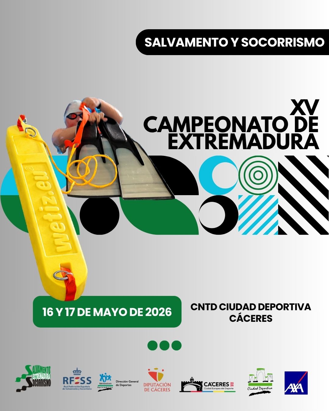 La élite del salvamento extremeño se cita en Cáceres
